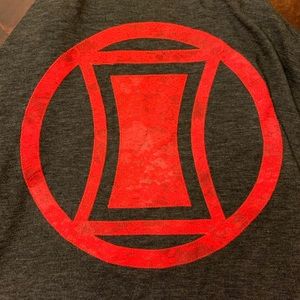 Black Widow Marvel floral lace cardigan